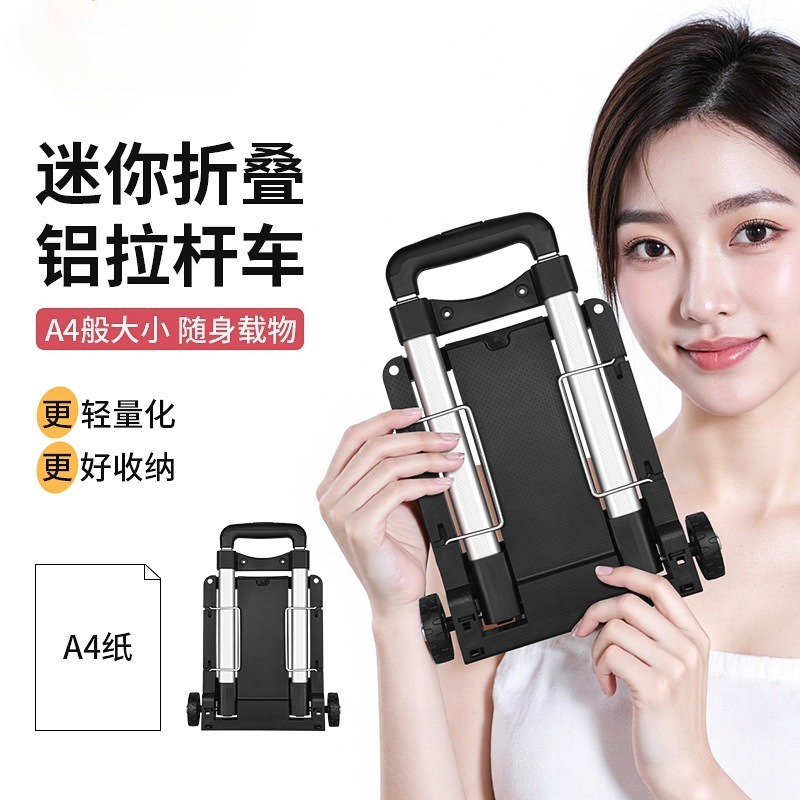 Fishing Rod Travel - Folding small cart with aluminum alloy