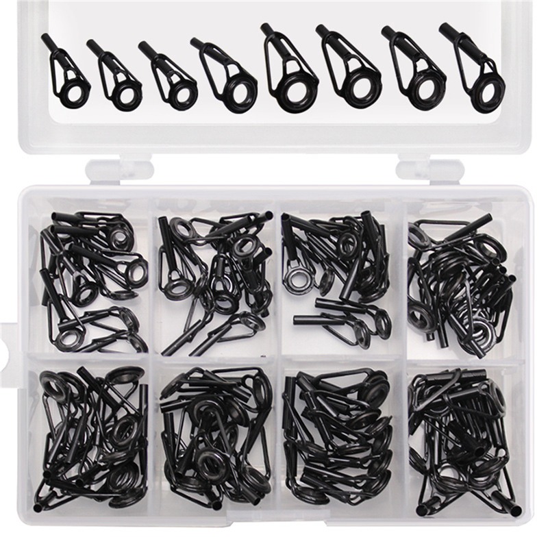 Fishing Rod Tip Replacement - 8/80Pcs Fishing Rod Guides High Point
