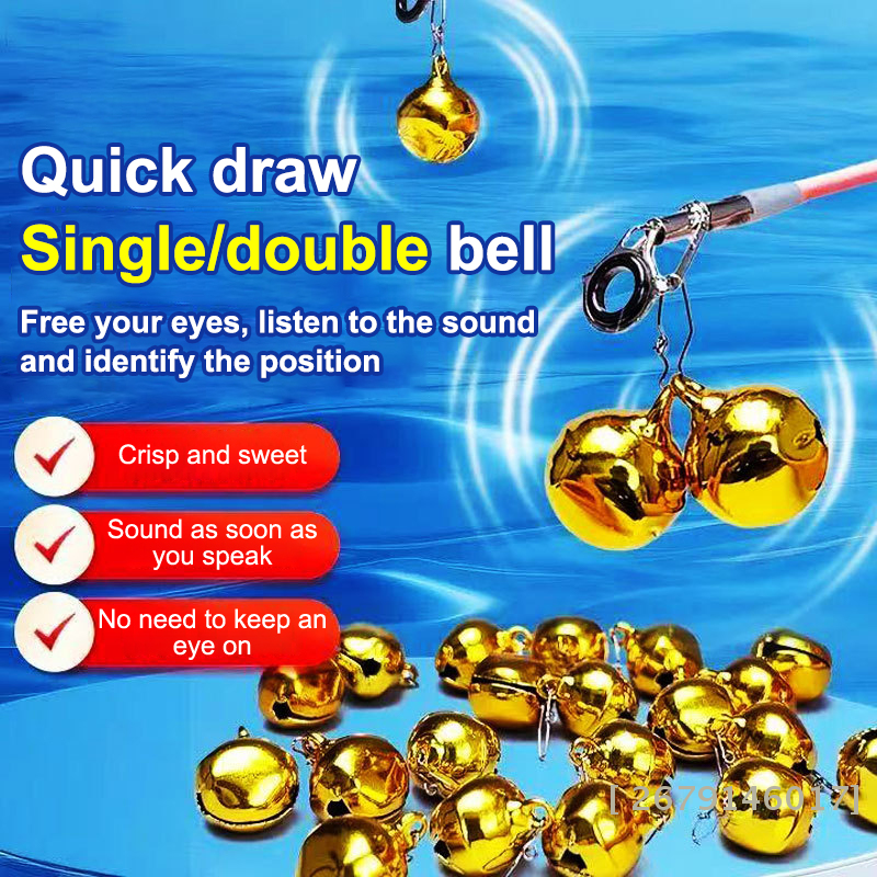 Fishing Rod Ice - 【YY26】10/20pcs New Quick-Clip Fishing Bell Alarm