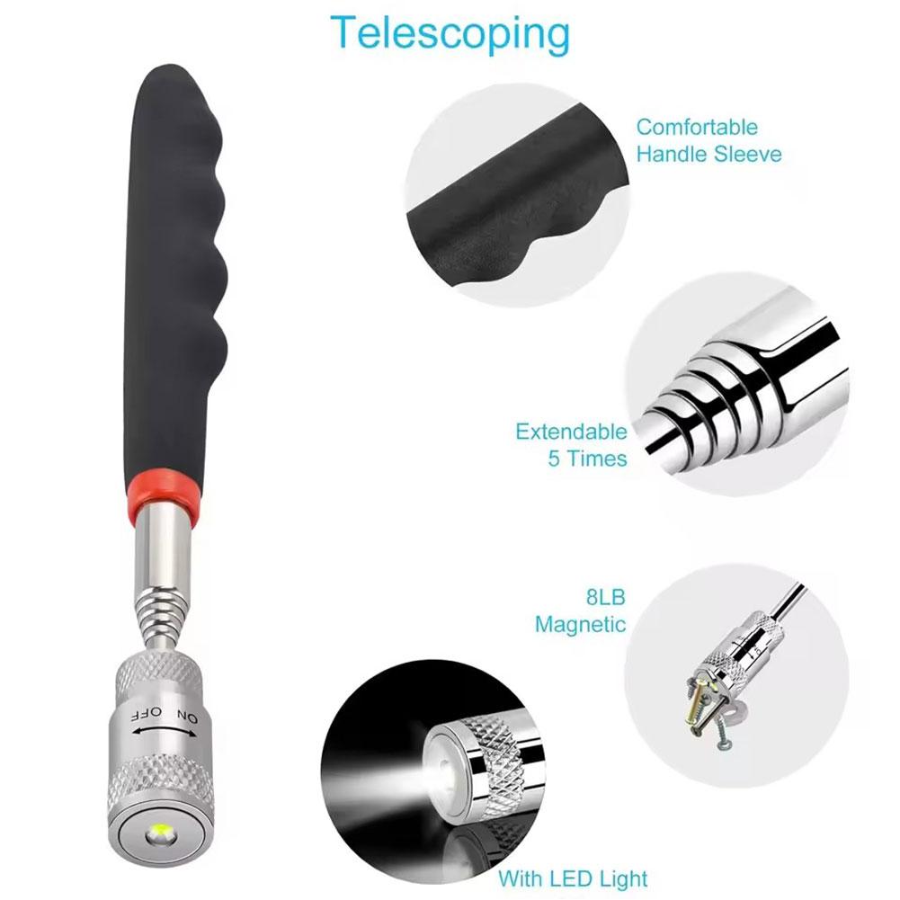 Telescopic Magnetic Pen with L - Fishing Rod Telescopic avaliação e preço
