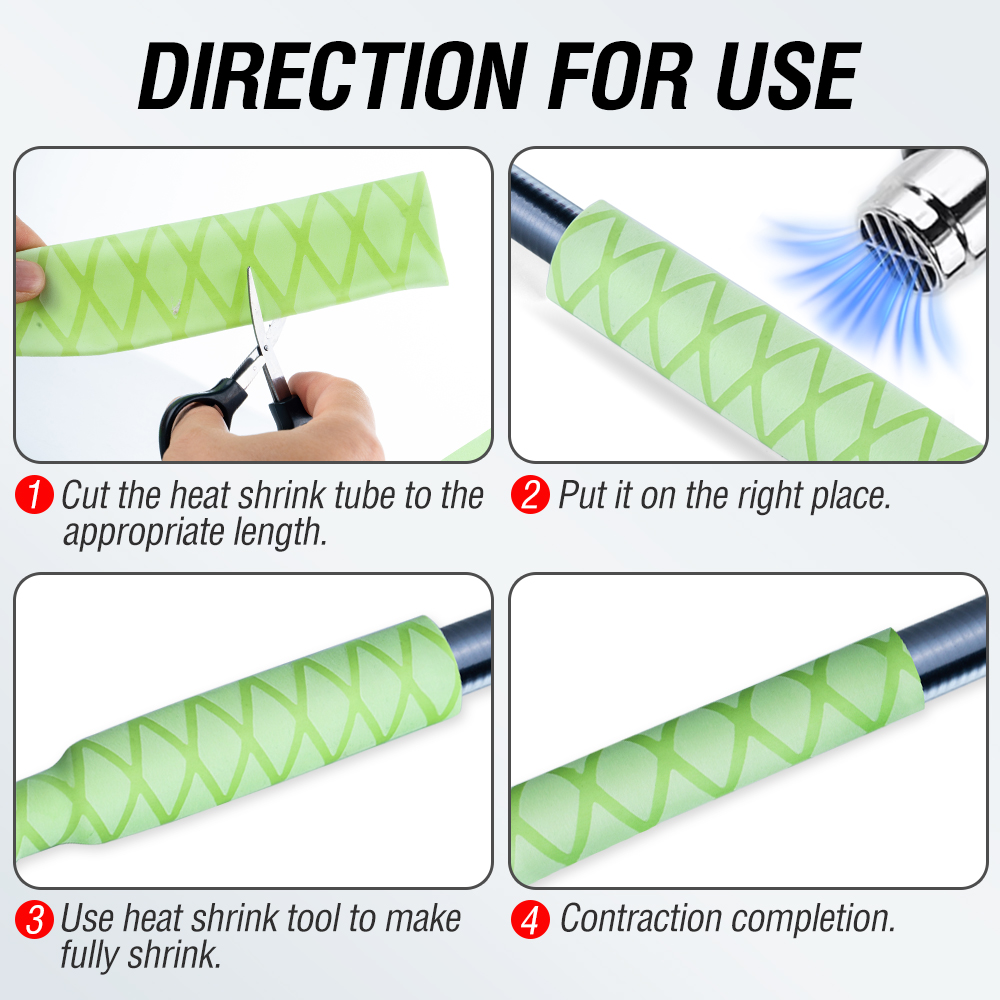 1Pc Luminous Fishing Rod Grip  - Fishing Rod Case avaliação e preço