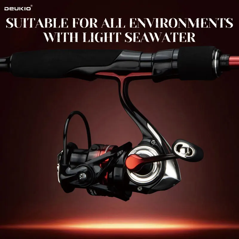 DEUKIO 4/5 Sections Fishing Ro - Fishing Rod Combo avaliação e preço