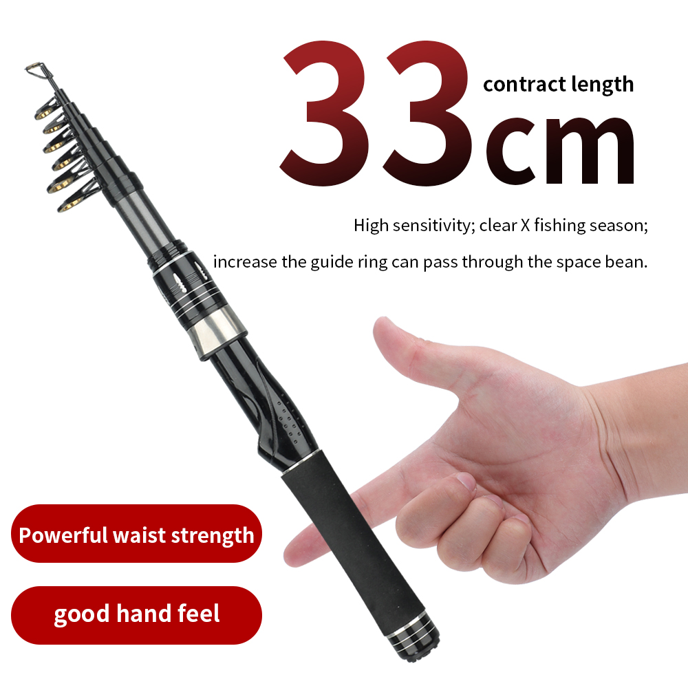 Portable Mini Sea Rod 33cm Clo - Fishing Rod Surf avaliação e preço