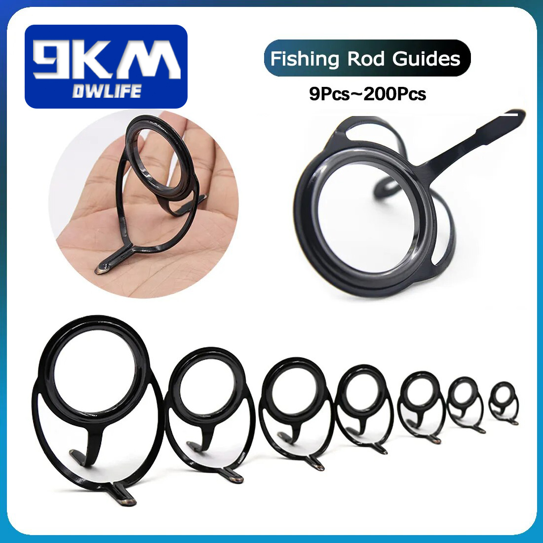 Fishing Rod Repair Kit Spinnin - Fishing Rod Building Kit avaliação e preço