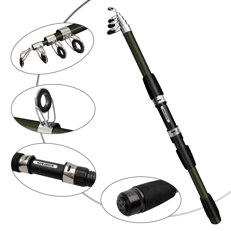 1.65m Super Lightweight Carbon - Fishing Rod Spinning avaliação e preço