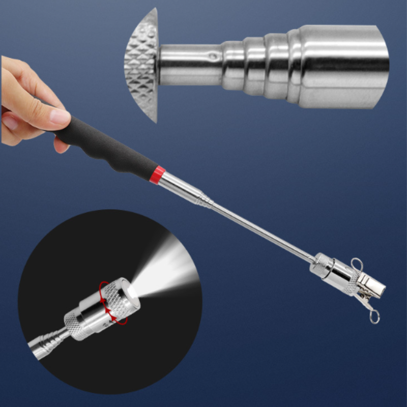 1pc Portable Magnetic PickUp T - Fishing Rod Telescopic avaliação e preço