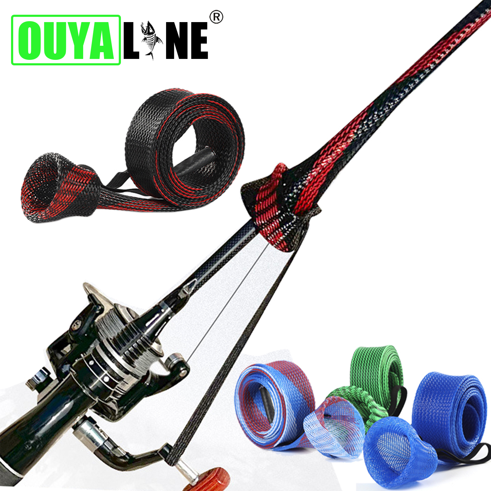 OUYALINE Fishing Rod Protectiv - Fishing Rod Case avaliação e preço