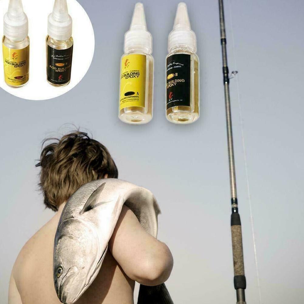 2Pcs Fishing Rod Glue Fishing  - Fishing Rod Building Kit avaliação e preço