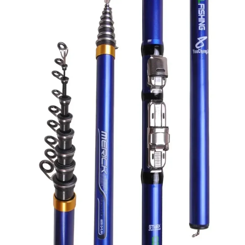 Carbon Fiber 3.6M 4.5M 5.4M 6. - Fishing Rod Surf avaliação e preço