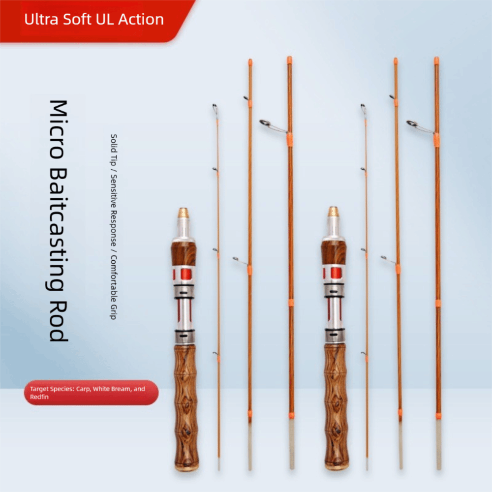 2025 4 Sections Spinning Fishi - Fishing Rod Carbon Fiber avaliação e preço