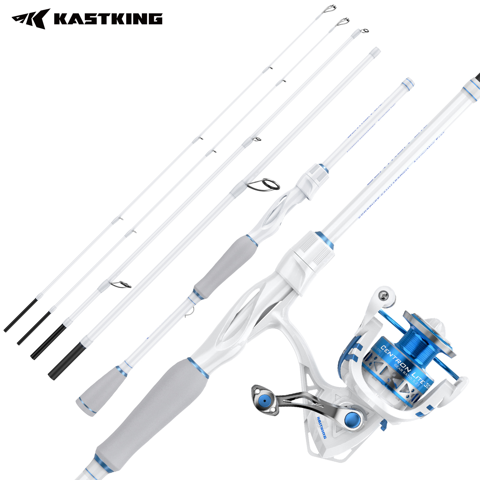 KastKing Centron Lite Travel S - Fishing Rod Spinning avaliação e preço