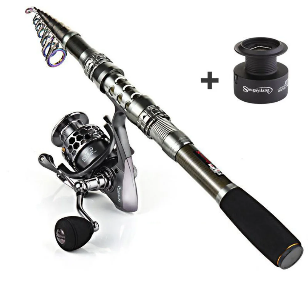 Sougayilang 1.8-3.3m Carbon Fi - Fishing Rod Surf avaliação e preço
