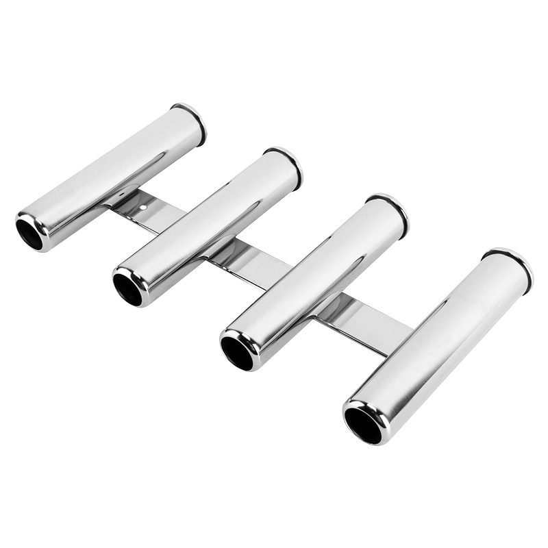 Stainless Steel 4 Tubes Rod ho - Fishing Rod Rack avaliação e preço
