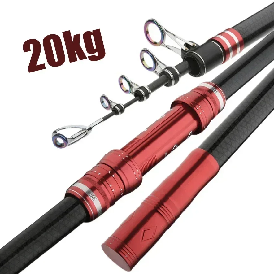 2.7m 3.6m 3.9m 4.5m Telescopic - Fishing Rod Surf avaliação e preço