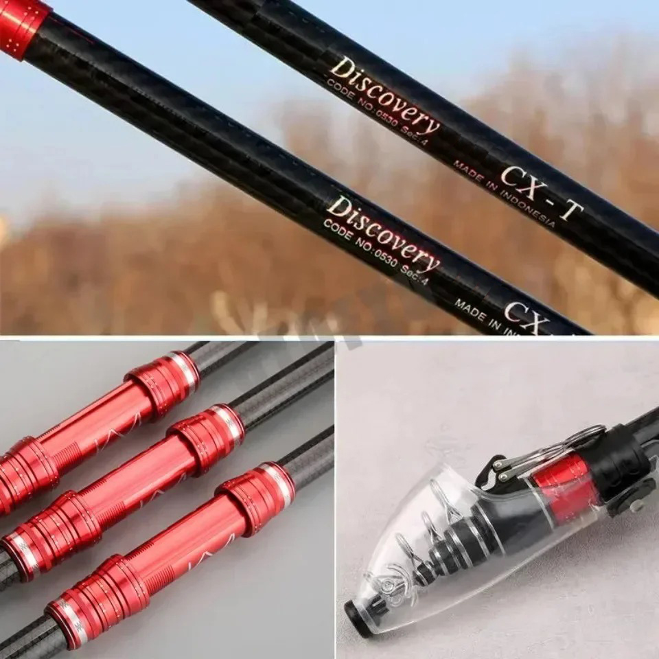 2.7m 3.6m 3.9m 4.5m Telescopic - Fishing Rod Surf avaliação e preço