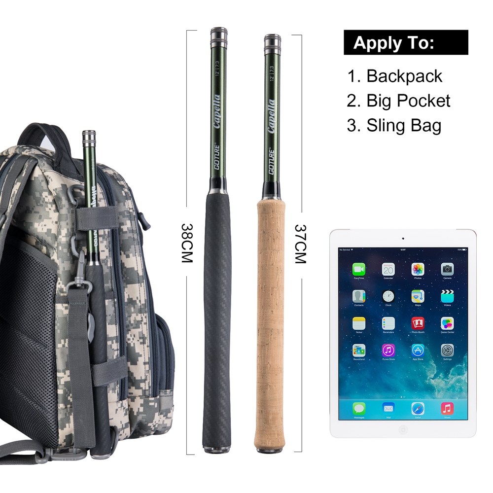 Goture Tenkara Fly Fishing Rod - Fishing Rod Carbon Fiber avaliação e preço