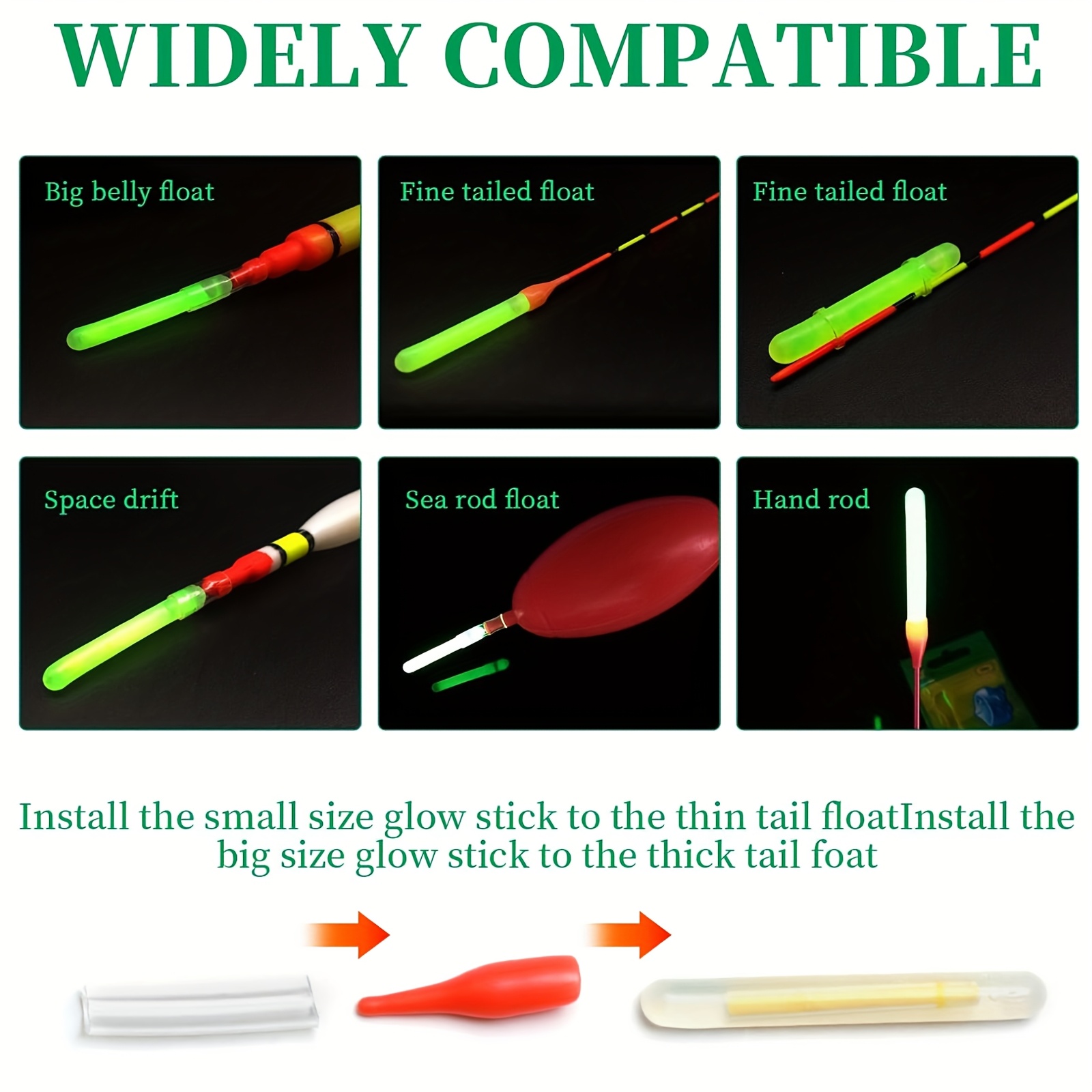 100PCS Professional Fishing Gl - Fishing Rod Casting avaliação e preço