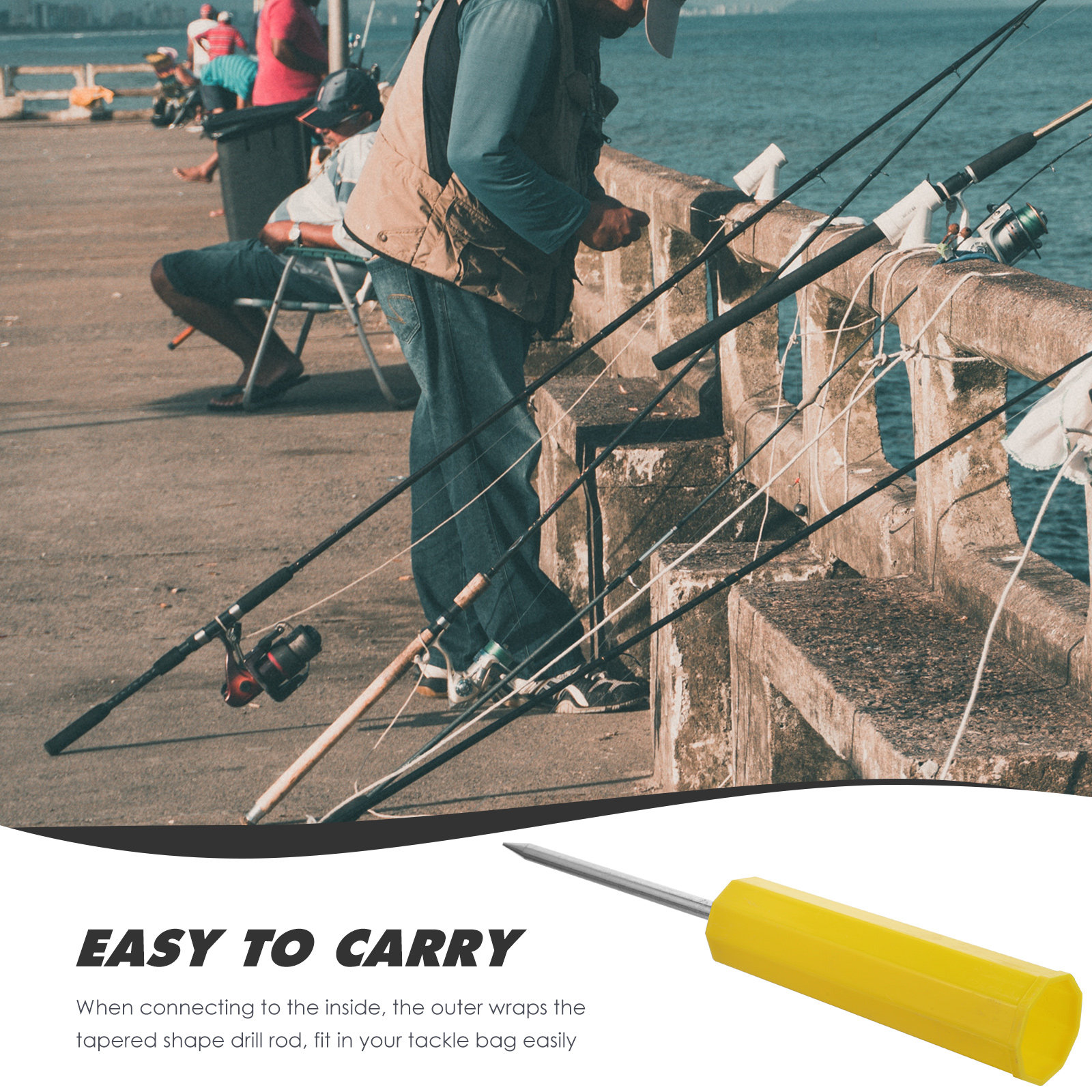 2Pcs Fishing Rod Socket St Ban - Fishing Rod Casting avaliação e preço
