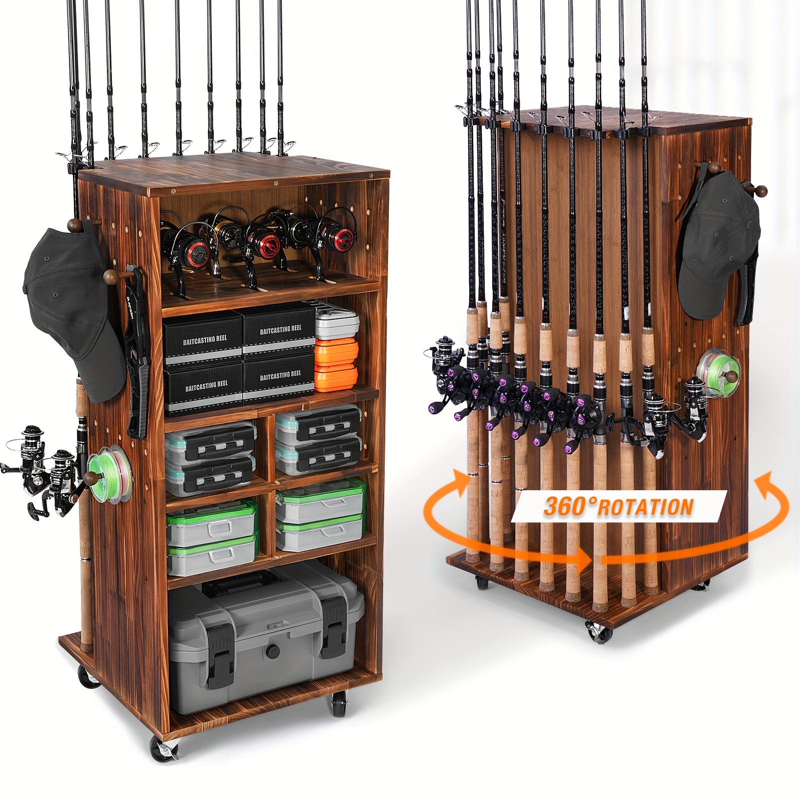 Ghosthorn Fishing Rod Holders  - Fishing Rod Rack avaliação e preço