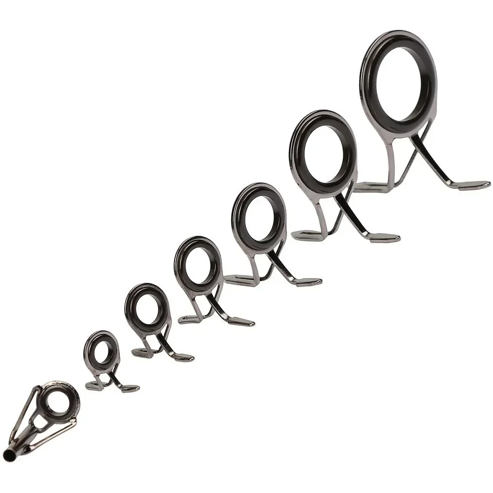 7pcs/set Fishing Tackle Stainl - Fishing Rod Building Kit avaliação e preço