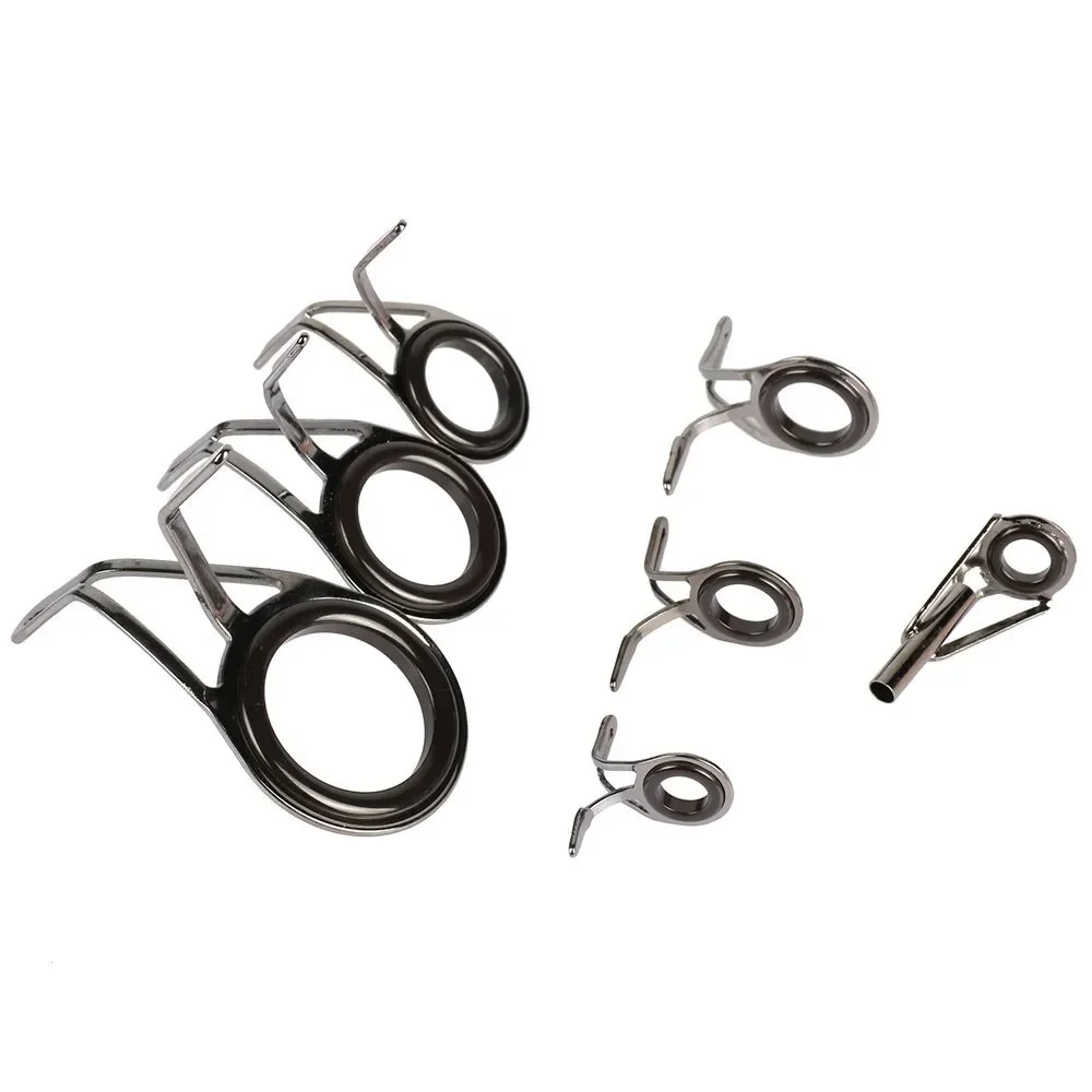 7pcs/set Fishing Tackle Stainl - Fishing Rod Building Kit avaliação e preço