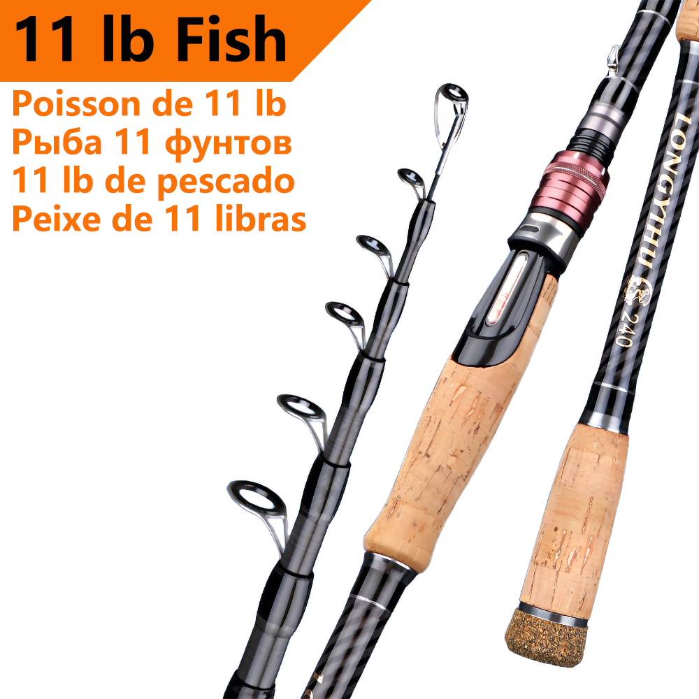 11 Pound Fishing Rod,Carbon Fi - Fishing Rod Surf avaliação e preço