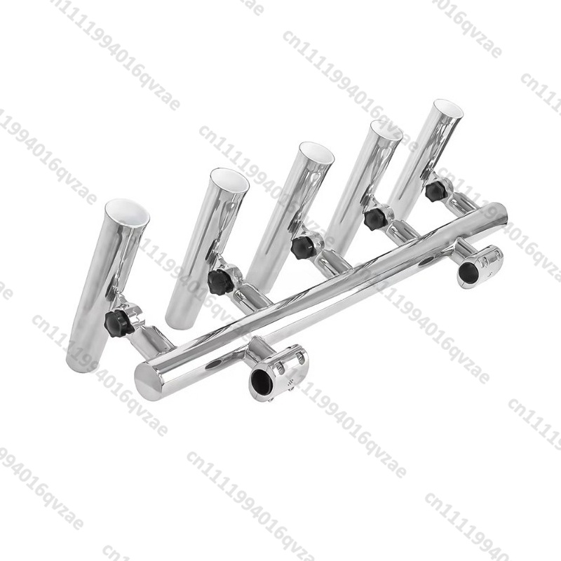 5 Tubes Stainless Steel Fishin - Fishing Rod Holder avaliação e preço