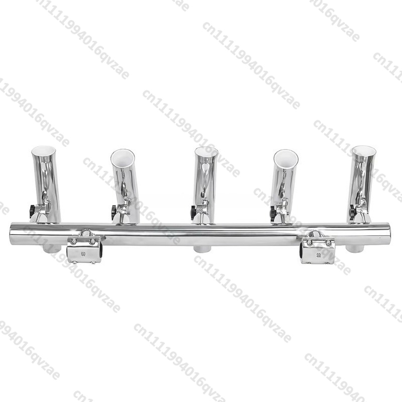 5 Tubes Stainless Steel Fishin - Fishing Rod Holder avaliação e preço