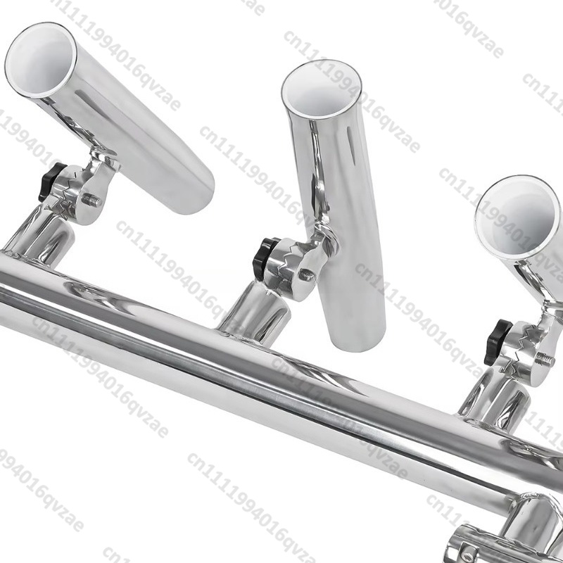 5 Tubes Stainless Steel Fishin - Fishing Rod Holder avaliação e preço