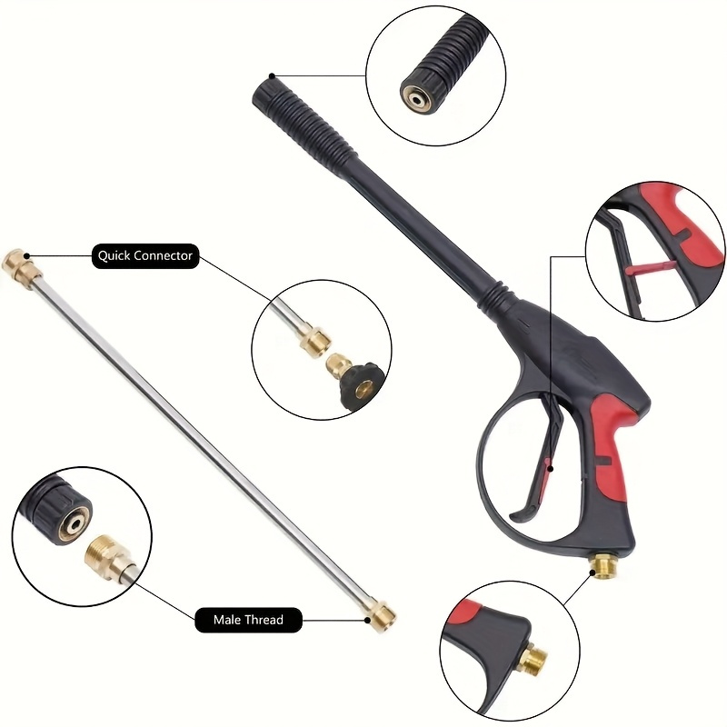 Portable High Pressure Car Was - Fishing Rod Travel avaliação e preço