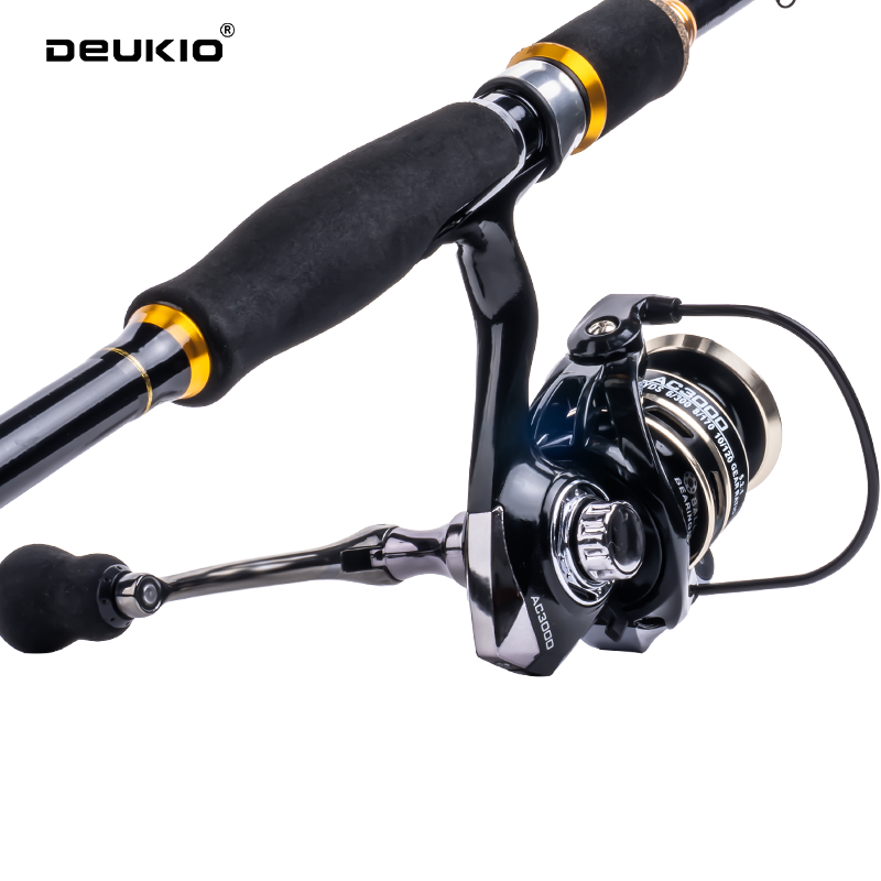 DEUKIO Fishing Rod Reel Combo  - Fishing Rod Spinning avaliação e preço