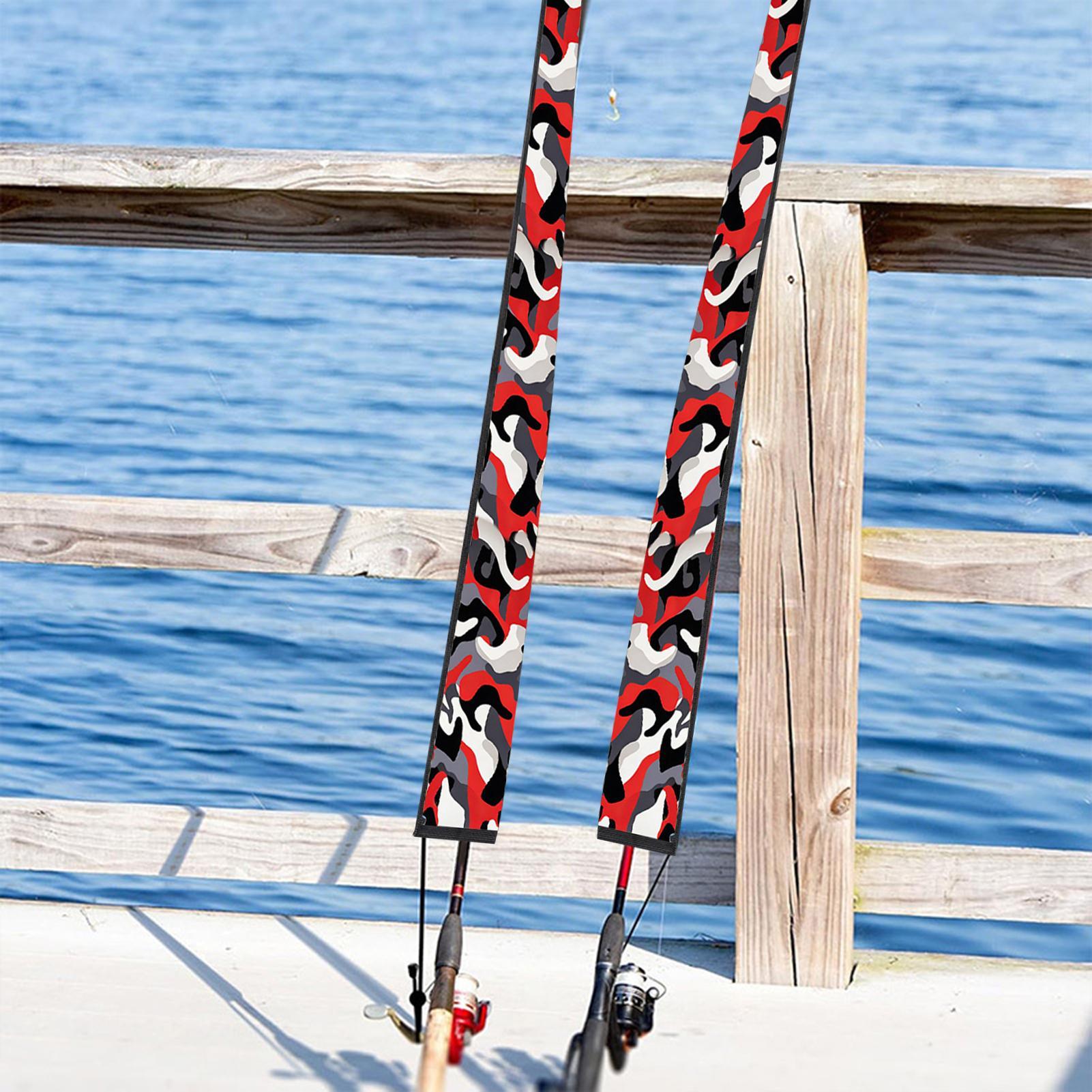 Fishing Rod Sleeves Adjustable - Fishing Rod Casting avaliação e preço